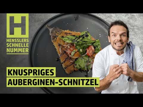 Knuspriges Auberginen-Schnitzel