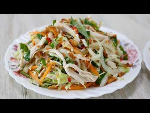 Gỏi Gà Bắp Cải và Gỏi Cuốn