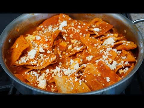 Chilaquiles con Huevo Económicos y Sabrosos