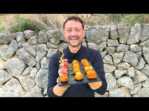 Croquetas Gourmet de Navidad (Gambas, Foie, Jamón y Queso)