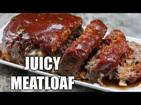 Juicy Homemade Meatloaf