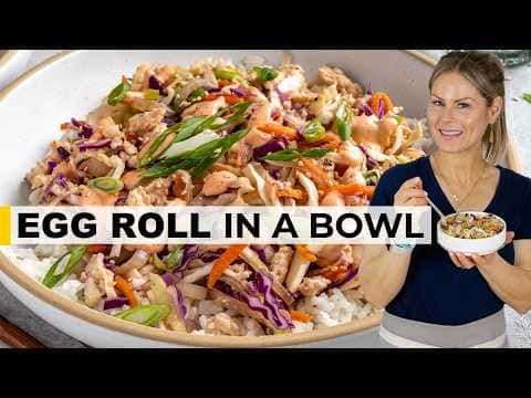 Healthy Egg Roll in a Bowl