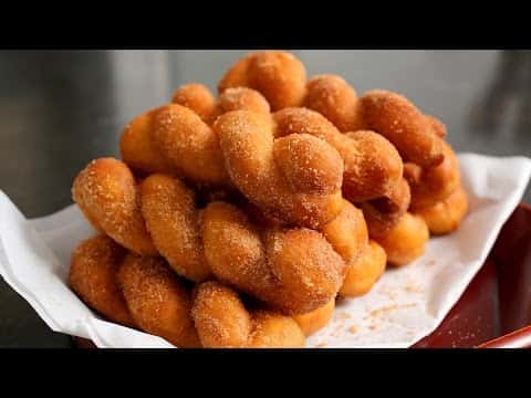Twisted Korean Doughnuts (Kkwabaegi)