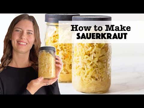 Homemade Sauerkraut