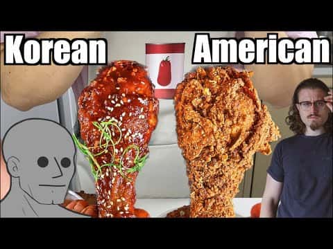 Korean v.s American Fried Chicken