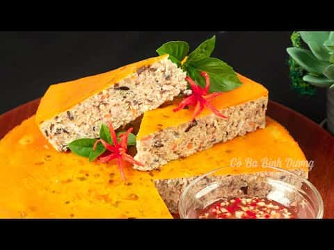 Chả trứng hấp cơm tấm