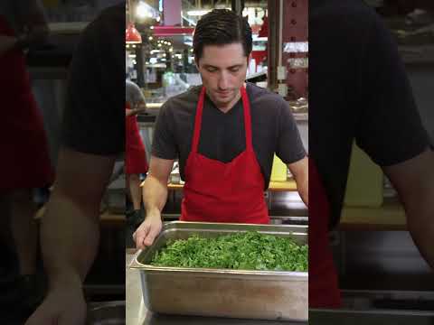 Broccoli Rabe Prep for Sandwiches