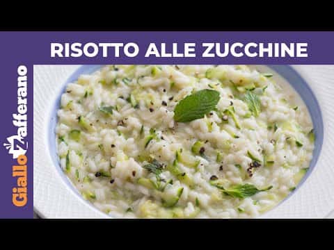 Risotto alle zucchine