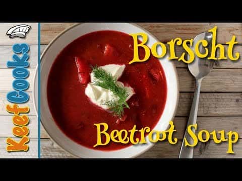 Traditional Ukrainian Borscht