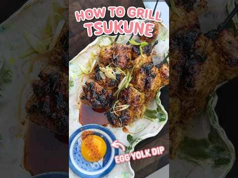 Tsukune (Japanese Chicken Meatballs)
