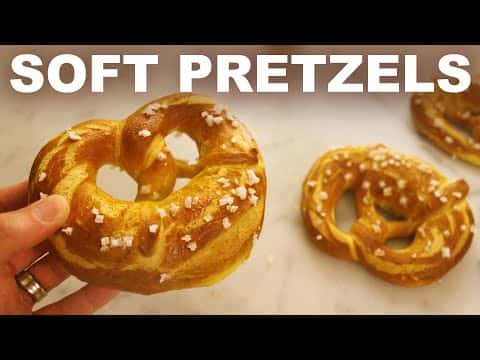German-Style Soft Pretzels (No Lye)