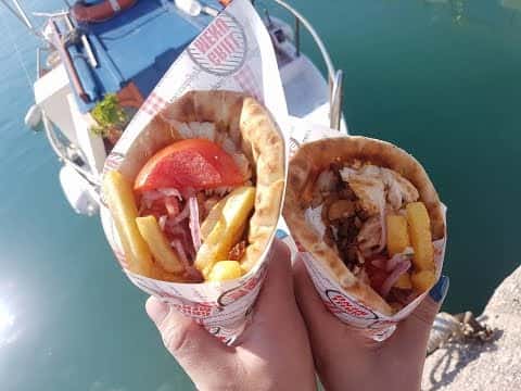 Oryginalny Grecki Gyros z Kurczaka