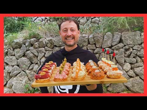 5 Canapés Fáciles con Pan Tostado