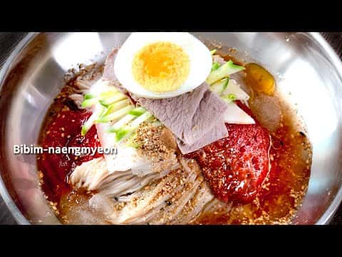 비빔냉면 및 만능 비빔 양념장