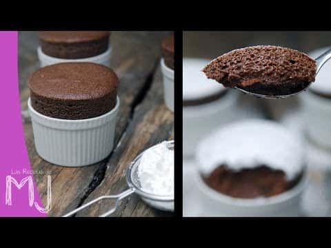 Soufflé de chocolate