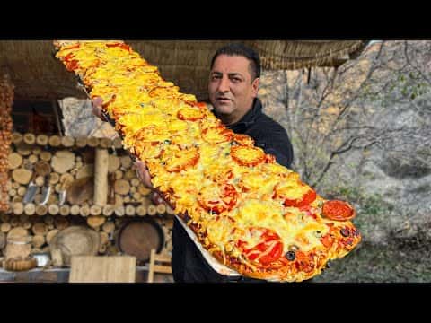 Giant 2-Meter Wilderness Pizza