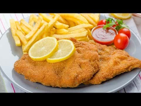 Klassisches Schweineschnitzel Wiener Art