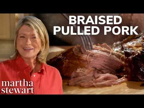 Braised Pulled Pork Shoulder