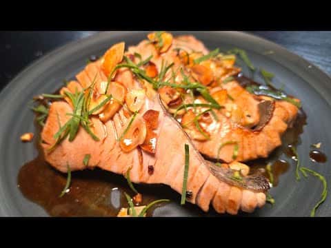 綜合食譜:マグロのガーリックステーキ、マグロの皮ポン酢、マグロ叩きの冷製パスタ