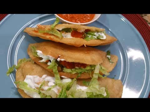Quesadillas Fritas Crujientes y Suaves