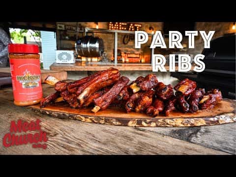 Delicious BBQ Party Ribs