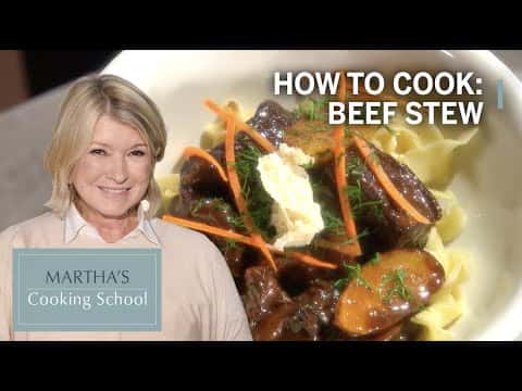 Martha Stewart's Beef Stew