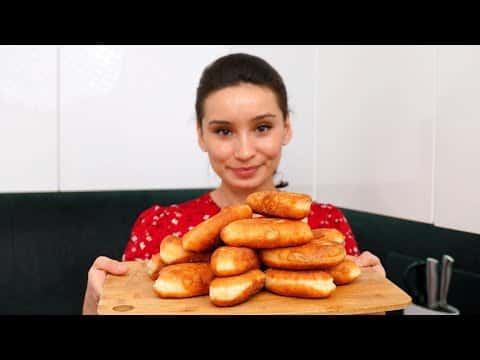 Жареные пирожки с капустой