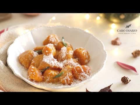 Gnocchi di zucca al cucchiaio