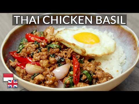 Resep Thai Chicken Basil (Pad Kra Pao)