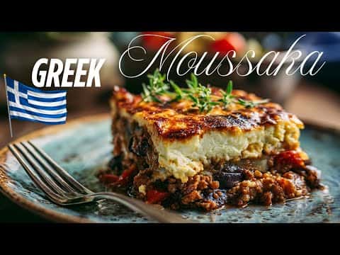Delicious Greek Moussaka for Two