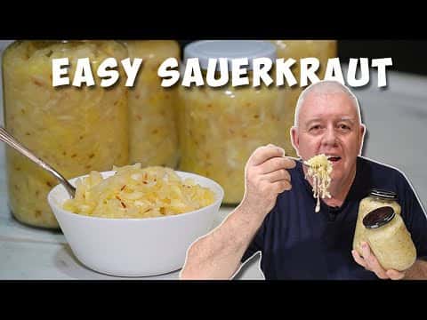 Easy Classic German-Style Sauerkraut