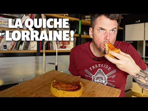Quiche Norraine (Quiche Lorraine au curry et curcuma)