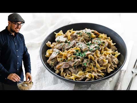 Classic Beef Stroganoff
