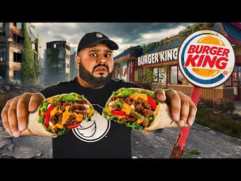 Whopperrito Casero (Burrito de Hamburguesa)