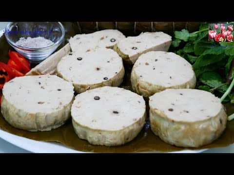 Chả Lụa Chay từ Tàu Hũ Ky