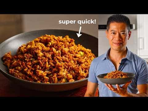 Plant-Based Chicken and Rice