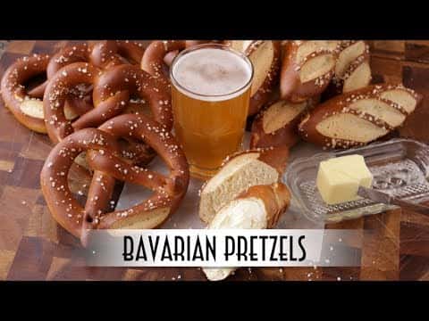Bavarian Pretzels (Laugenbrezel & Laugenstangen)
