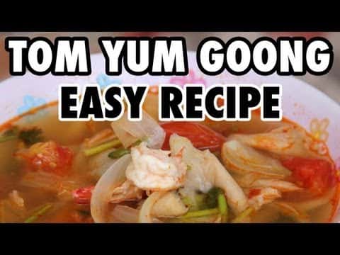 Thai Tom Yum Goong Soup