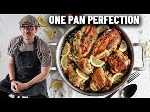 Lemon Chicken Orzo