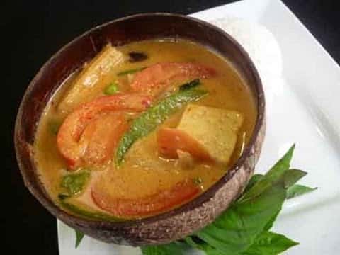 Thai Red Curry (Chicken & Tofu versions)