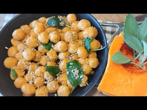 Gnocchi di zucca senza impasto
