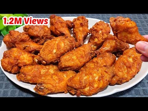 Crispy Fried Chicken Wings & Garlic Fried Chicken (2 Recipes)