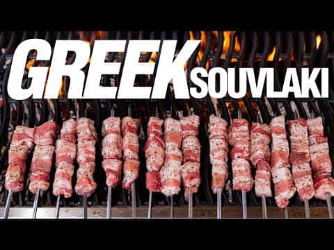 Authentic Greek Pork Souvlaki