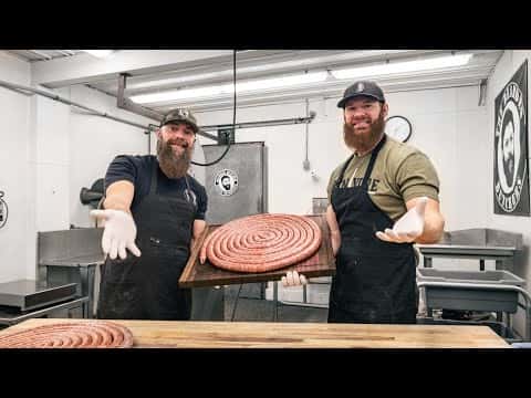 DIY Venison Bratwursts (Tailgater & Deluxe Pizza)