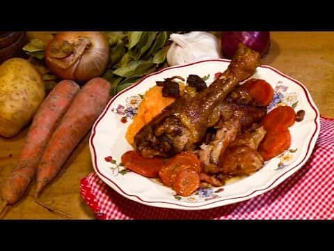 Coq au vin de noix