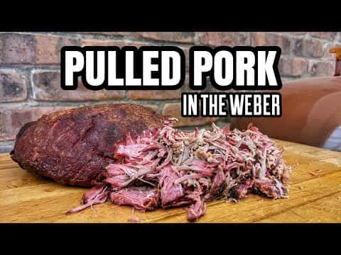Weber Kettle Pulled Pork