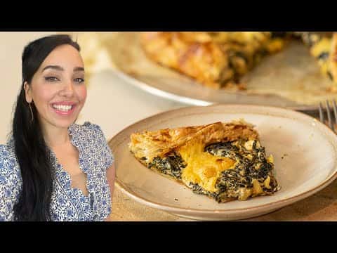 Spinach & Feta Galette