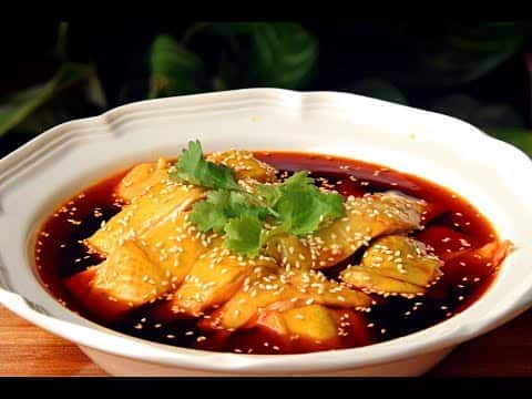 Koushuiji (Sichuan Mouth-Watering Chicken)