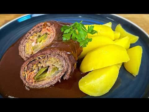 Omas klassische Rinderrouladen
