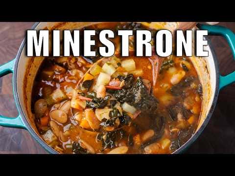 Classic Italian Minestrone Soup